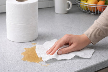 Handtuchpapier 2-lagig 6 Rollen – 20 cm Breite | Weiß | ComfyClean Professional