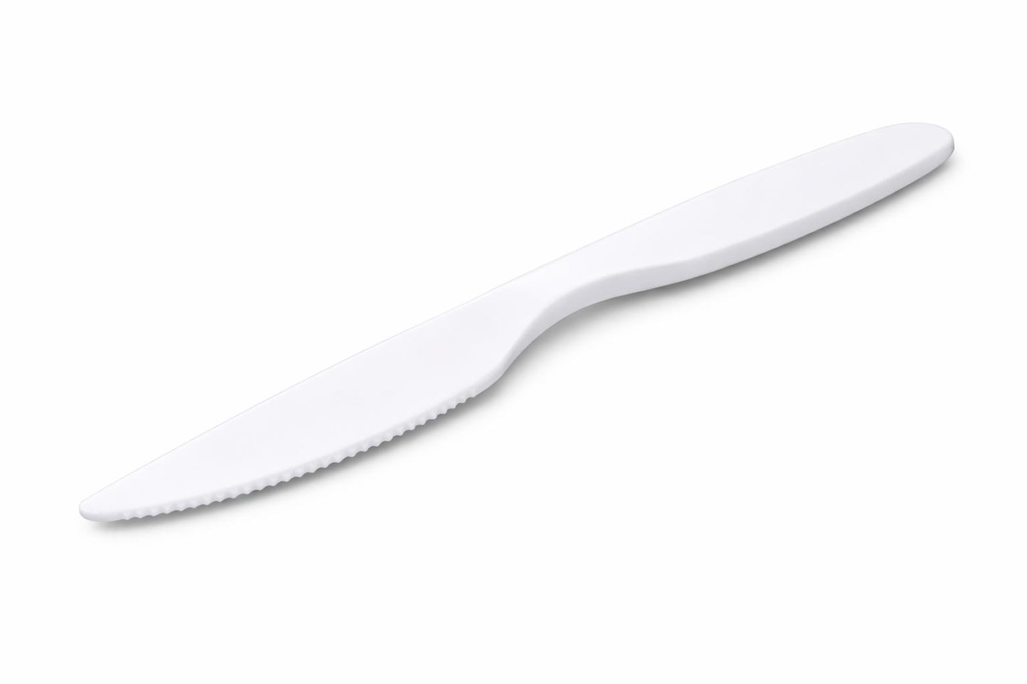 Plastikbesteck Weiß – Messer, Gabel, Löffel | Einweg-Set für Catering & Events