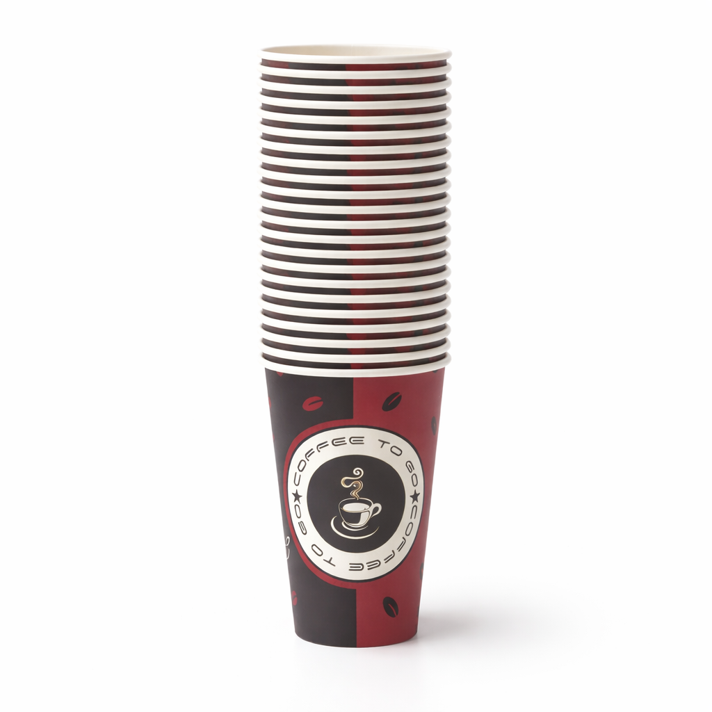 Kaffeebecher To Go 300 ml (12 oz) | Pappbecher für Heißgetränke