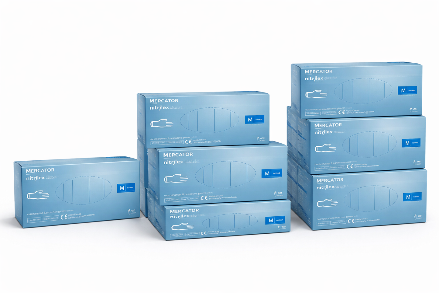 Nitril Handschuhe – Puderfrei, Einmalhandschuhe 100 Stück