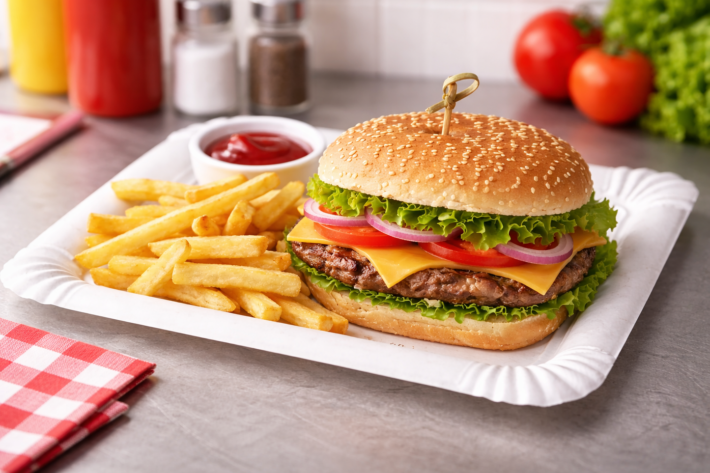 Pappteller rechteckig 20 × 16 cm | Einweg-Servierschale aus Pappe