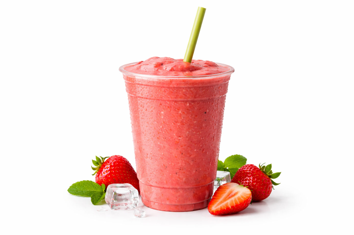Smoothie Becher 400ml – Premium Kristallklar - Ideal für To-Go