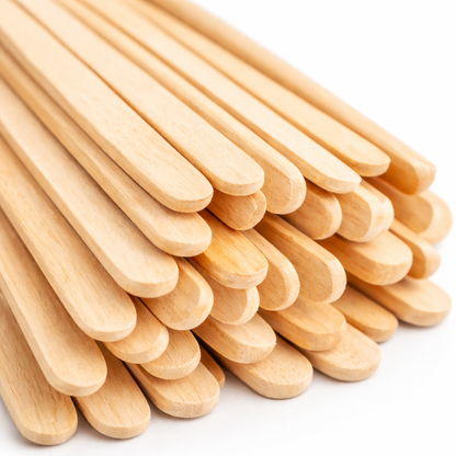 Holz Rührstäbchen 140 mm – 1000 Stück | Plastikfrei & nachhaltig