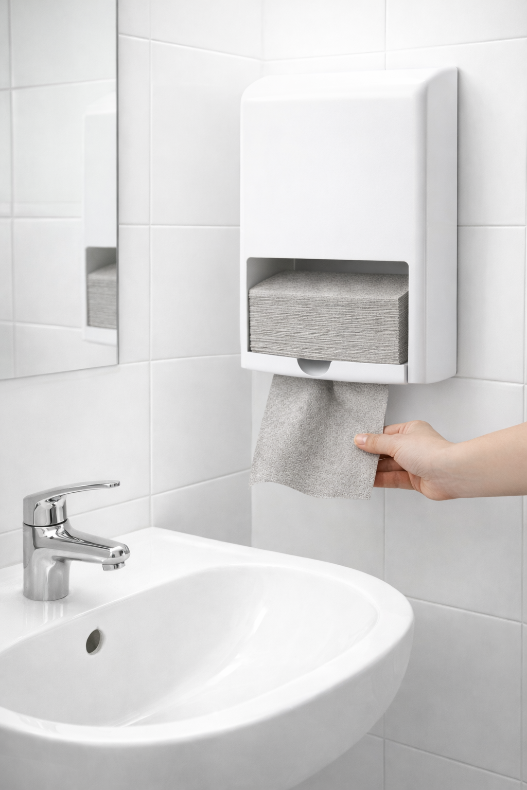 Papierhandtücher VZZ-Falz 25×23 cm | 1-lagig recycelt