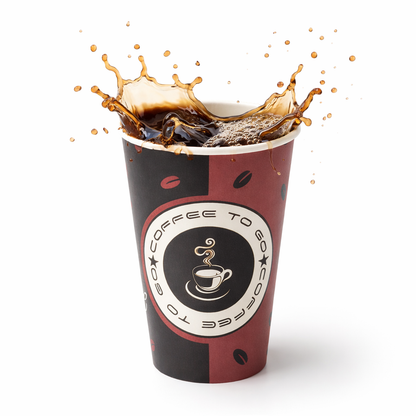 Kaffeebecher To Go 300 ml (12 oz) | Pappbecher für Heißgetränke