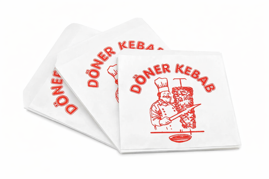 Dönerüten - Kebab Papiertragetaschen– Imbiss & Take-away Beutel