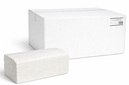 Papierhandtücher VZZ-Falz 25×23 cm | 2-lagig hochweiß |