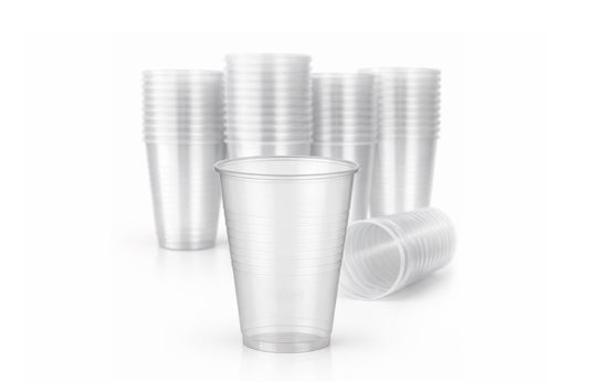 Trinkbecher Transparent 200 ml | Einwegbecher für Getränke