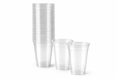 Smoothie Becher 300ml – Premium Kristallklar - Ideal für To-Go