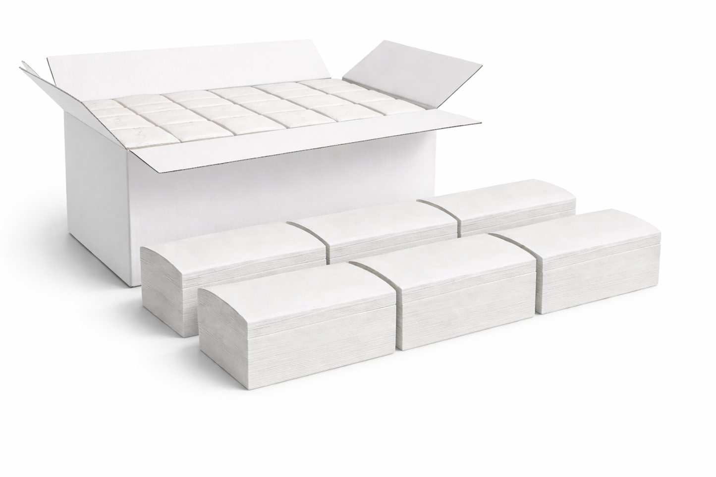 Papierhandtücher VZZ-Falz 25×23 cm | 2-lagig hochweiß |