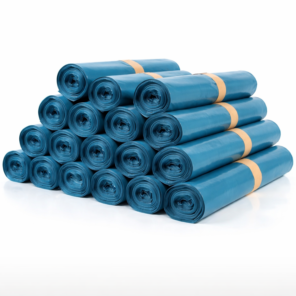 Müllsäcke 120 L Blau – 50 µ Extra Stark & Eco