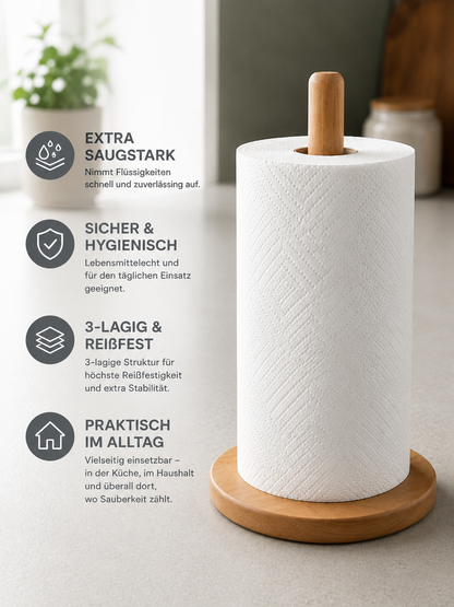 PURELLA®- Premium Küchenrolle – 3-lagig & extra saugstark