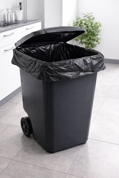 Müllsäcke 240 L Schwarz – 60 µ Extra Stark & Eco