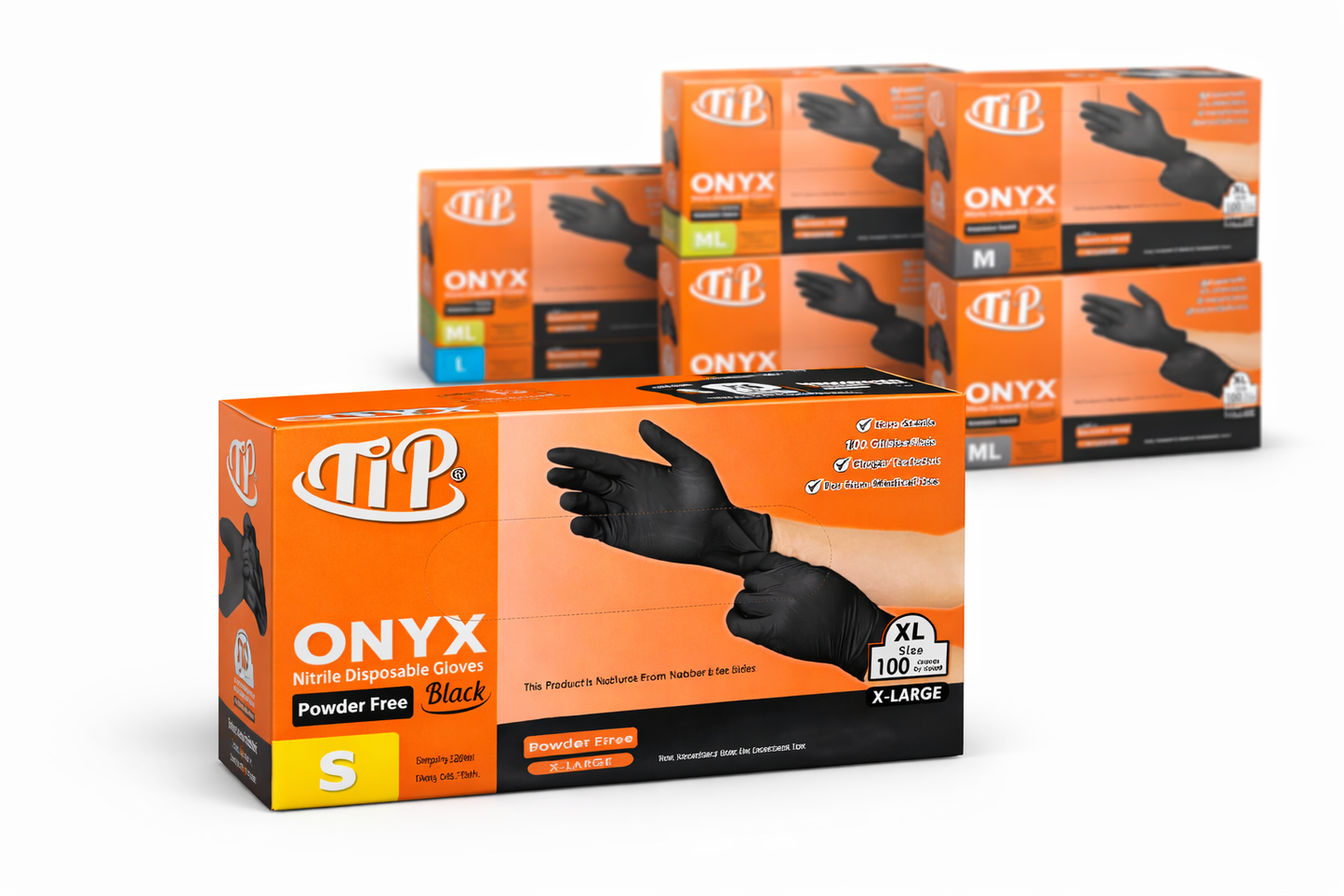 Nitril Handschuhe – Puderfrei, Einmalhandschuhe 100 Stück