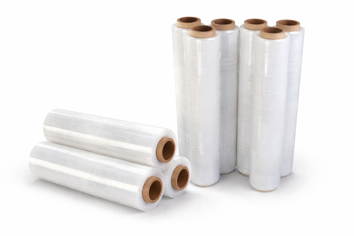 Stretchfolie transparent 23 my – 1,8 kg Rolle – Palettenfolie