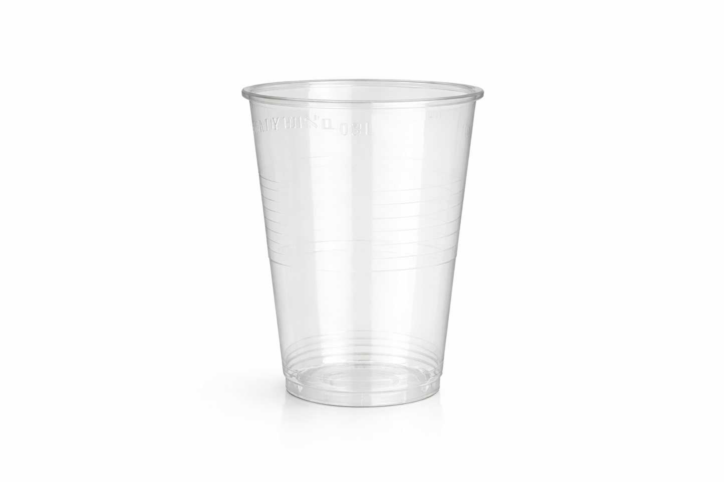 Trinkbecher Transparent 300 ml | Einwegbecher für Getränke
