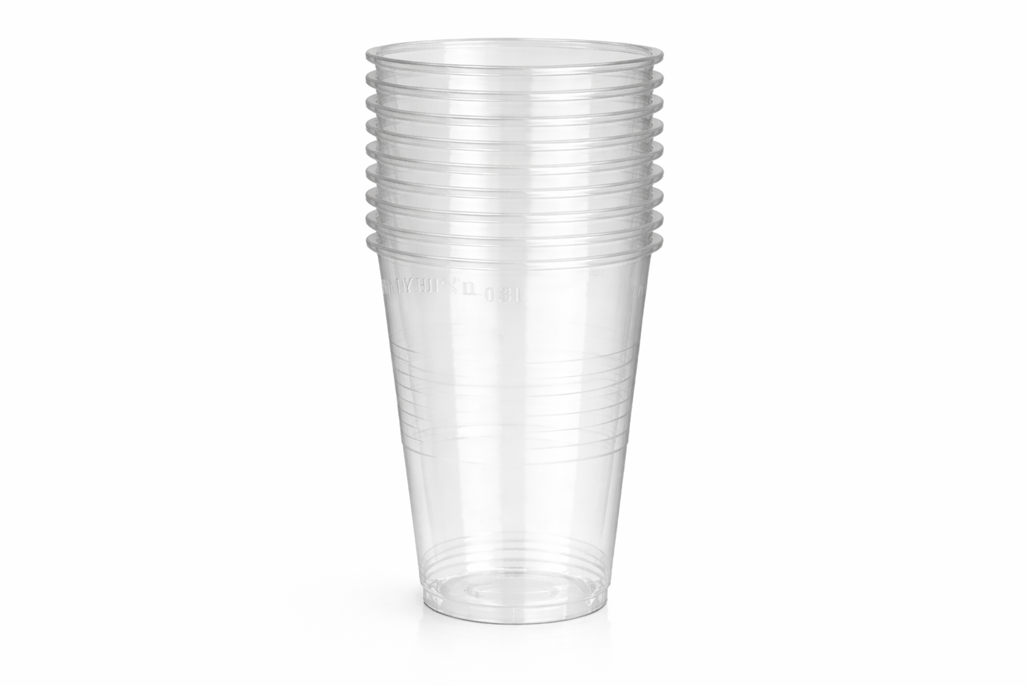 Trinkbecher Transparent 300 ml | Einwegbecher für Getränke