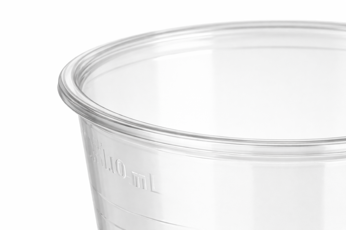 Trinkbecher Transparent 300 ml | Einwegbecher für Getränke