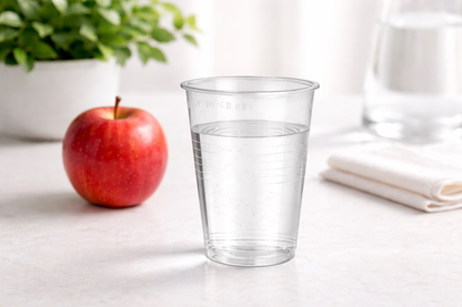 Trinkbecher Transparent 300 ml | Einwegbecher für Getränke