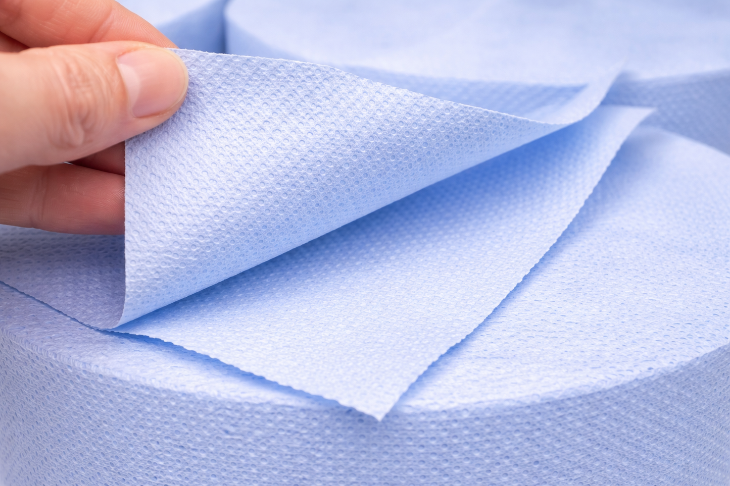 Werkstattrolle Blau – 2-lagig | 36×36 cm | 1.000 Blatt | KFZ & Industrie