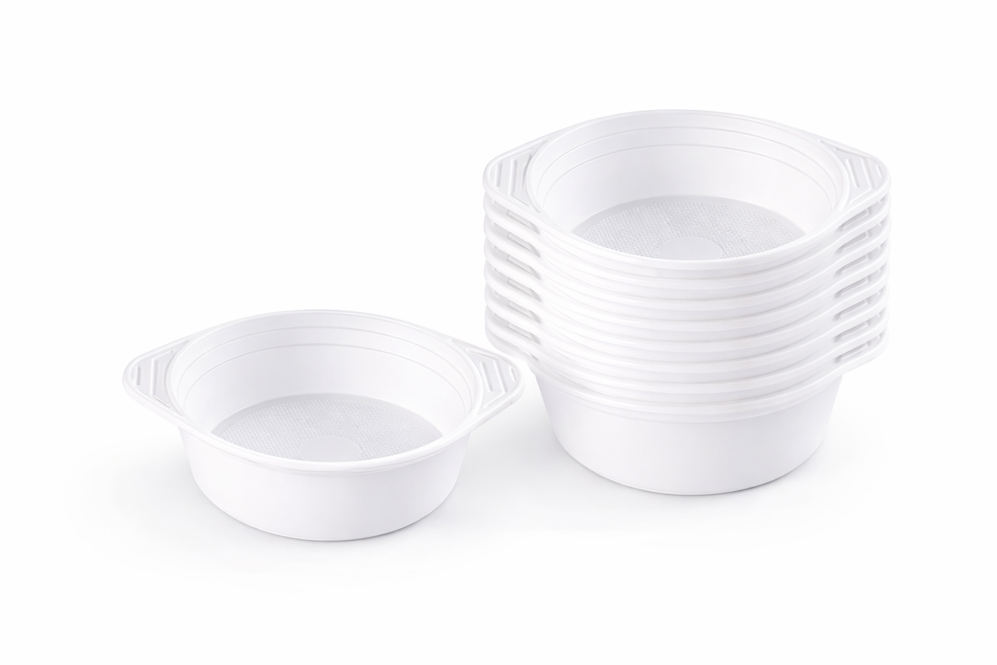 Suppenterrine 500ml mit Griffknebeln – ideal für Take-away & Gastronomie