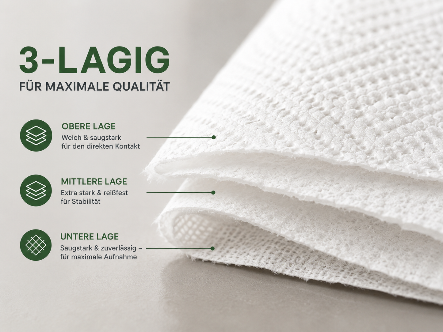 PURELLA®- Premium Küchenrolle – 3-lagig & extra saugstark