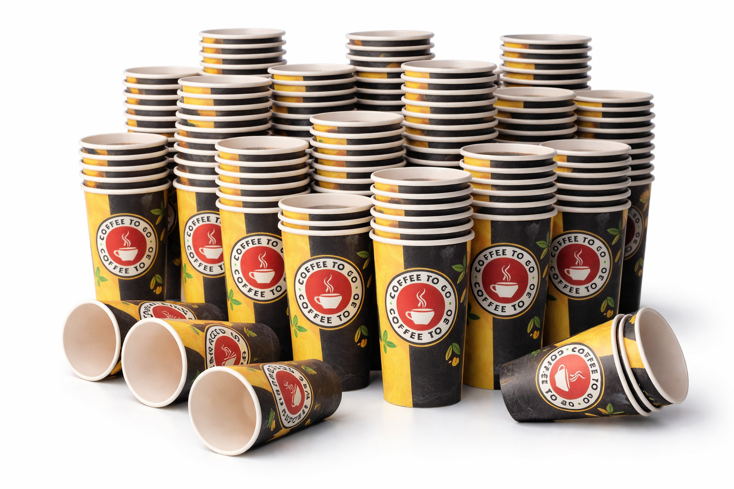 Kaffeebecher To Go 400 ml (16 oz) | Pappbecher für Heißgetränke
