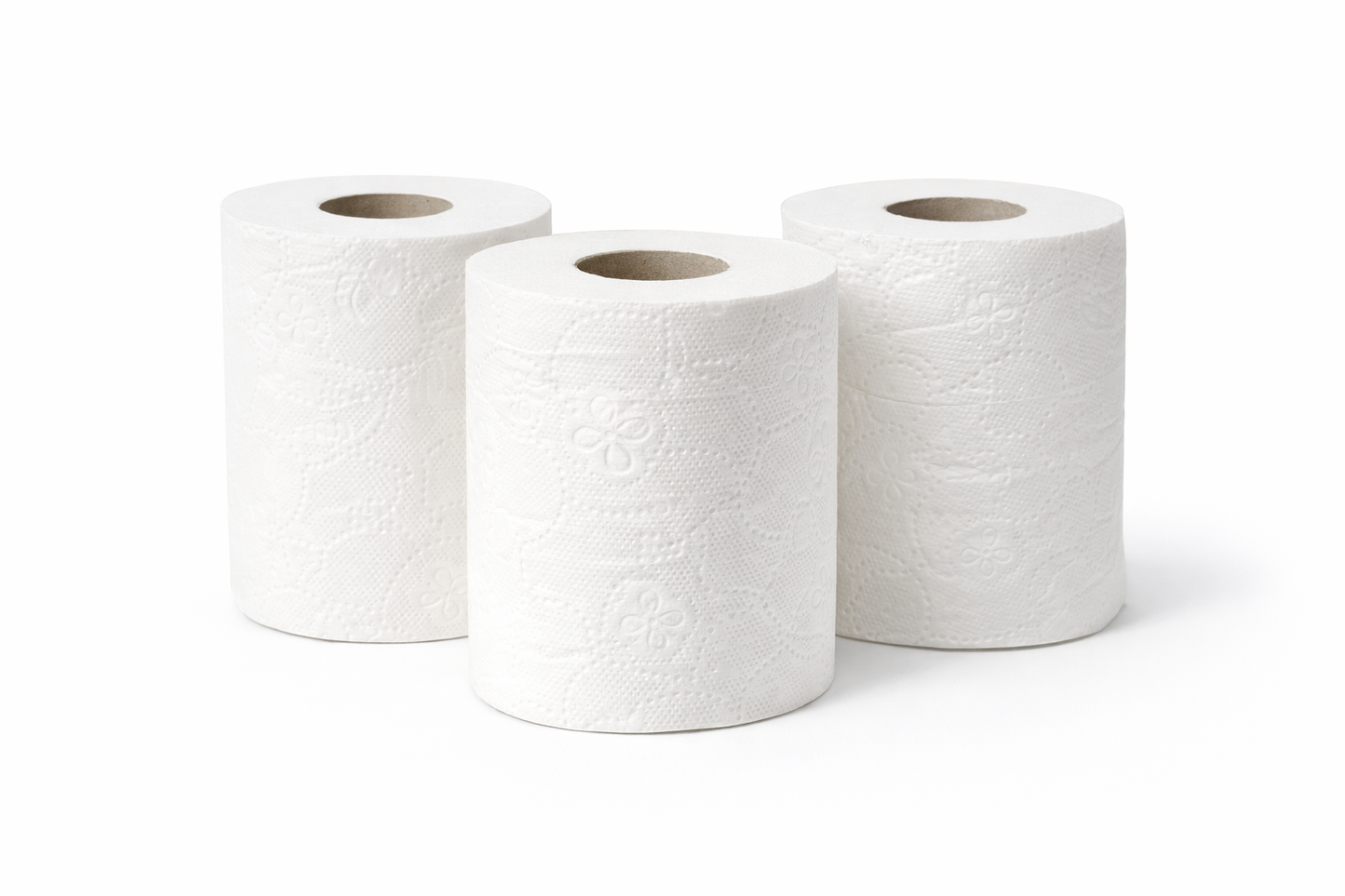 Comfy Toilettenpapier 64 Rollen – 3-lagig | 8×8 Pack | Hochweiß & Saugstark