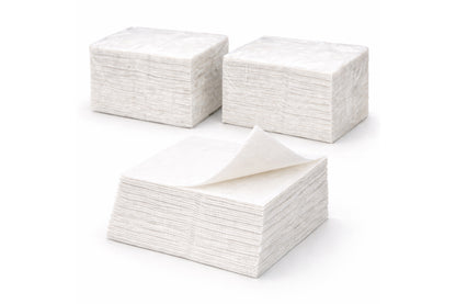 Servietten 1/4-Falz 33×33 cm | 1-lagig | Weiß | Gastronomie