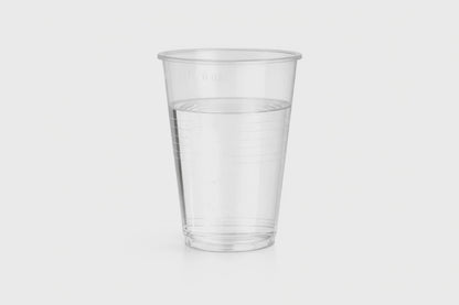 Trinkbecher Transparent 300 ml | Einwegbecher für Getränke