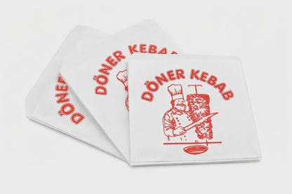 Dönerüten - Kebab Papiertragetaschen– Imbiss & Take-away Beutel