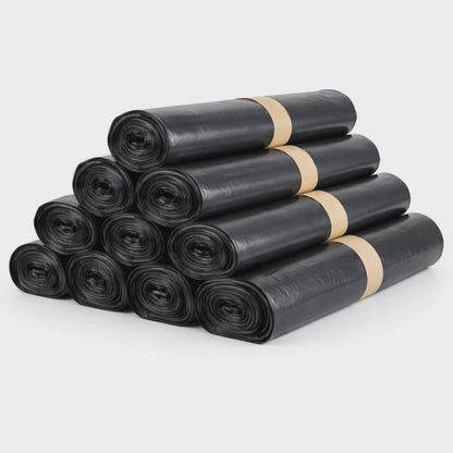 Müllsäcke 240 L Schwarz – 60 µ Extra Stark & Eco