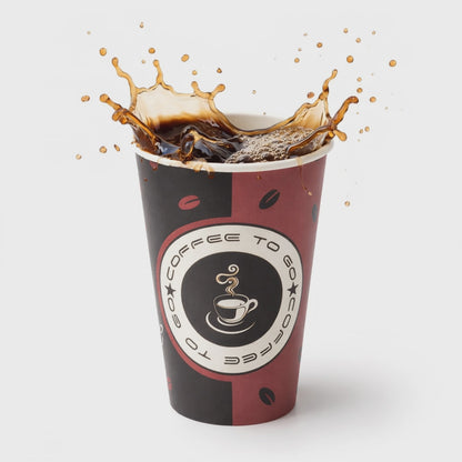 Kaffeebecher To Go 300 ml (12 oz) | Pappbecher für Heißgetränke